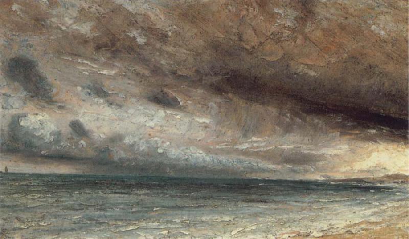 John Constable Stormy Sea France oil painting art